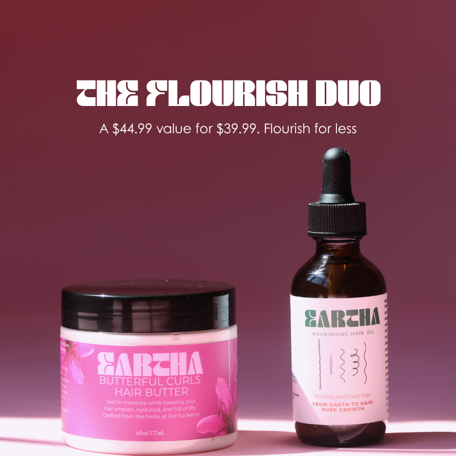 Flourish Duo | Nourishing Hair Oil + Butterful Curls Hair Butter